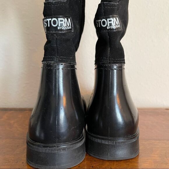 Storm by Cougar Rain Boots Black‎ - Picture 7 of 10